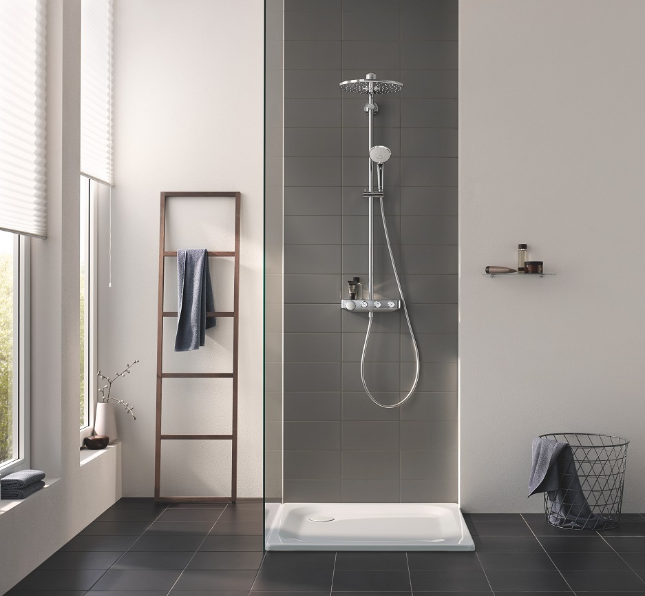 system podtynkowy GROHE Euphoria SmartControl do nowoczesnej łazienki